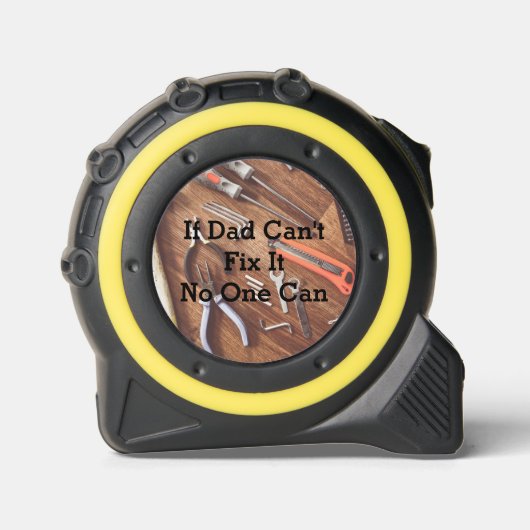 Mètre Ruban Si papa ne peut pas mesurer la bande (Recto)