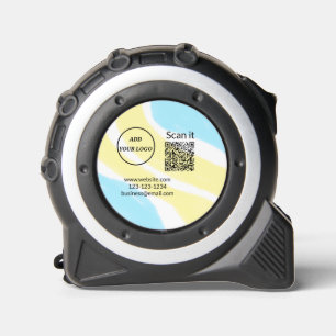 Mètre Ruban Simple minimum q r code ajouter logo code d'analys
