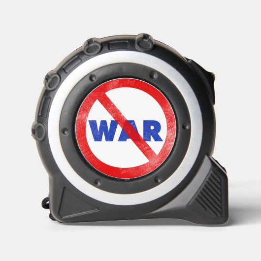Mètre Ruban Symbole de non-guerre (Recto)
