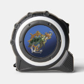 Mètre Ruban Tortue de mer bleu vert (Recto)