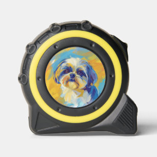 Mètre Ruban Vibrant oeuvre Shih Tzu