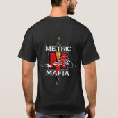 Metrische maffia - Flame Chopper T-shirt (Achterkant)