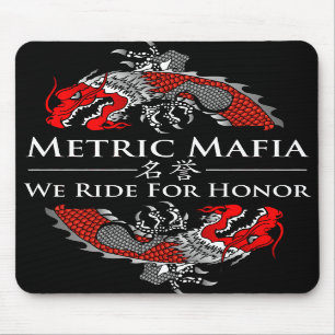 Metrische maffia - We riepen naar Honor Mousepad Muismat