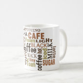 Métro Art Café classique Mug (Devant droit)