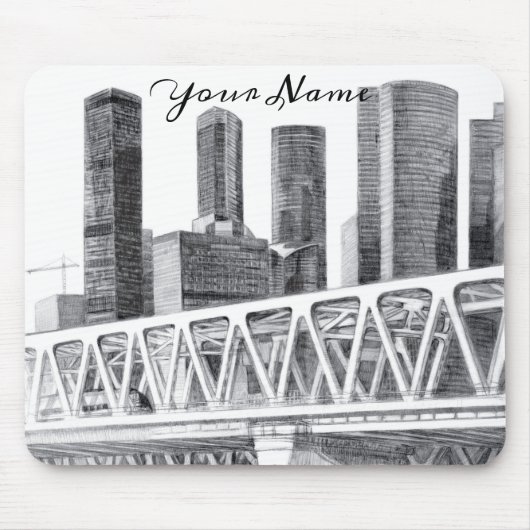 Metro brug muismat (Voorkant)