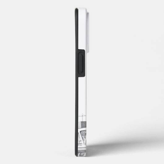 Metro brug Potlood tekening Case-Mate iPhone Case (Achterkant / Rechts)