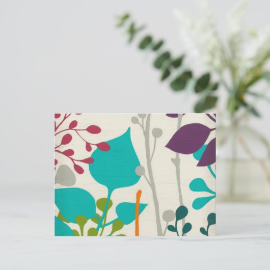 Metro Garden III Briefkaart (Staand voorkant)