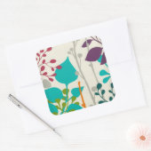 Metro Garden III Vierkante Sticker (Envelop)