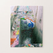 Metro Graffiti - Milano, Italië - Milan Puzzle Legpuzzel (Verticaal)