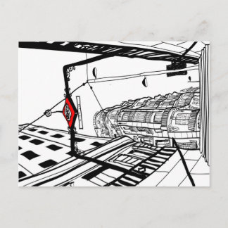 Metro Gran Vía Madrid Briefkaart