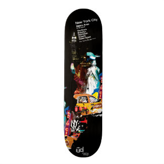 Metro New York City Skateboard