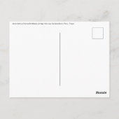 Metro op de brug Bir-Hakeim - Parijs, Frankrijk Briefkaart (Achterkant)