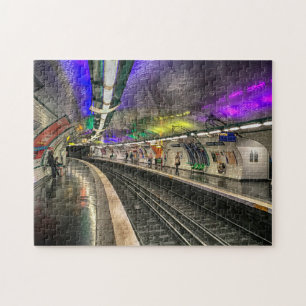 Metro Parijs. Legpuzzel