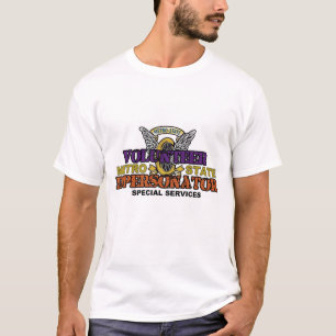 Metro-statelijke vrijwilliger t-shirt