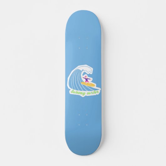 metro surfer skateboard (Voorkant)