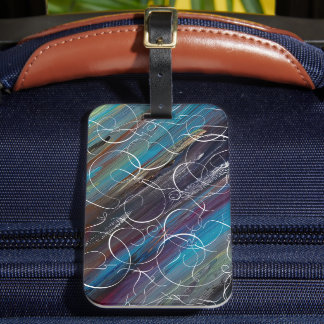 Metro Swirl Bagagelabel