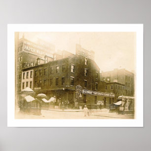 Metro Tavern, New York City 1904 Vintage Poster