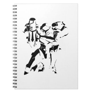 Metroid Dread 2021 Samus-ontwerp Notitieboek