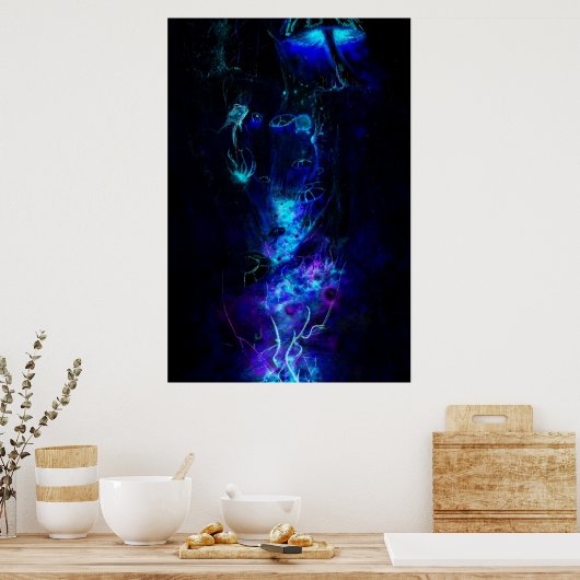 Metroid Prime Phazon Mines Poster (Keuken)