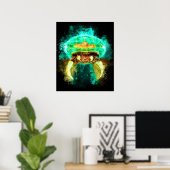 Metroid Prime Tallon Metroid Poster (Thuiskantoor)