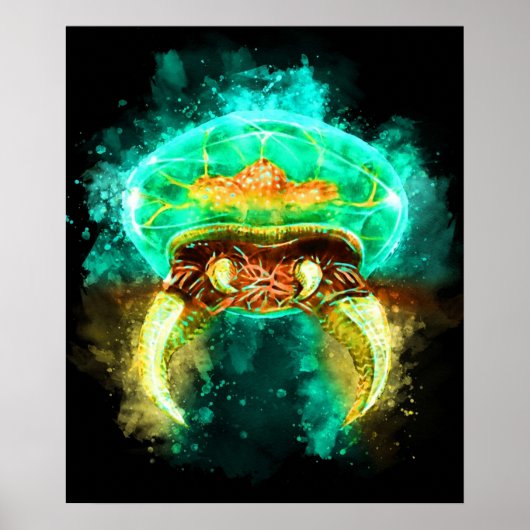Metroid Prime Tallon Metroid Poster (Voorkant)