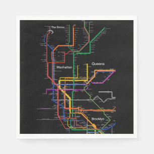 metrokaart NY-City Servet