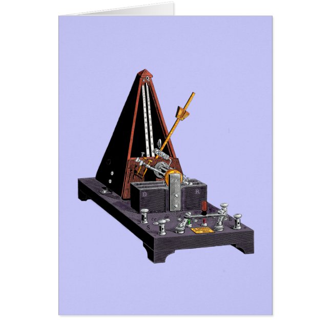 Metronoom -  illustratie (Voorkant)