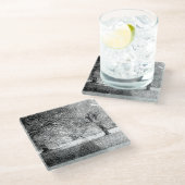 metropark glass onderzetter (Schuin)