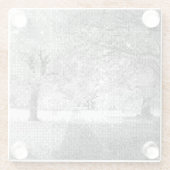 metropark glass onderzetter (Achterkant)