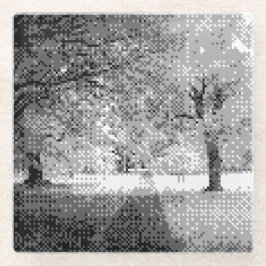 metropark glass onderzetter glazen onderzetter