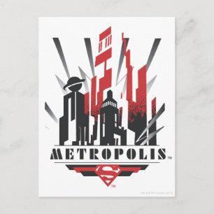 Metropolis Art Deco Briefkaart