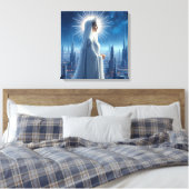 Metropolis Canvas Afdruk (Insitu (Slaapkamer))