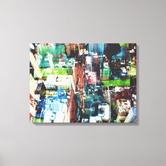 Metropolis Canvas Afdruk (Voorkant)