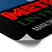 METROPOLIS Ein Film Von Fritz Lang Old German Film Poster (Hoek)