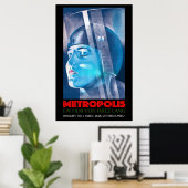METROPOLIS Ein Film Von Fritz Lang Sci Fi Poster (Thuiskantoor)