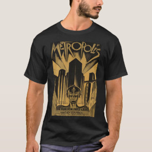 Metropolis, Fritz Lang, 1926 - filmposte T-shirt