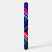 Metropolis Grid: een digitale reflectie iPhone Hoesje (Rechterkant)