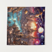 Metropolis I Wandkleed (Voorkant (horizontaal))