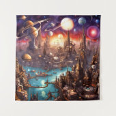 Metropolis I Wandkleed (Voorkant)