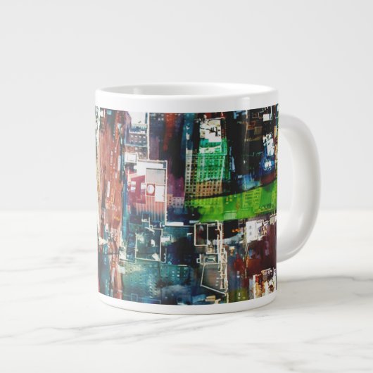 Metropolis Jumbo Beker (Voorkant rechts)
