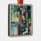 Metropolis Metalen Ornament (Rechts)