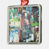 Metropolis Metalen Ornament (Links)