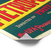 Metropolis par Fritz Lang 1927 Affiches de vieux f (Coin)