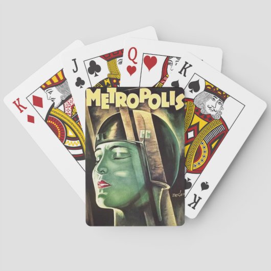 Metropolis Pokerkaarten (Achterkant)