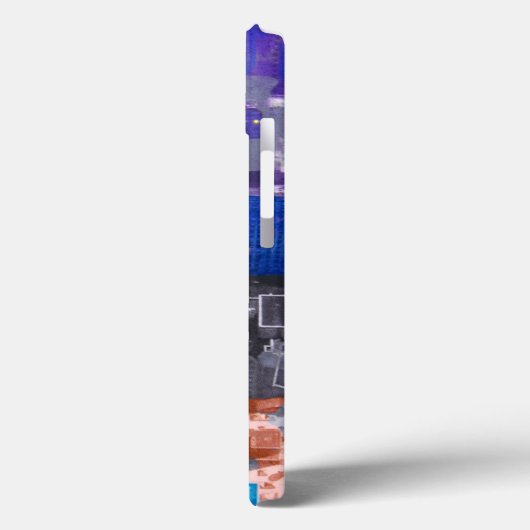 Metropolis VII Case-Mate iPhone Case (Achterkant / Links)