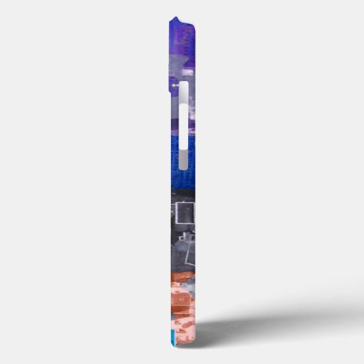 Metropolis VII Case-Mate iPhone Case (Achterkant / Links)