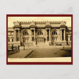 Metropolitan Museum of Art, Vintage van New York Briefkaart