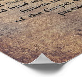 Metropolitan Tabernacle First Words Poster (Hoek)