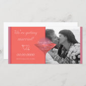 Metropolitini Enregistrer la date Carte photo (Devant / Derrière)