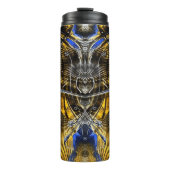 Metropollis 3D Abstract Thermosbeker (Voorkant)